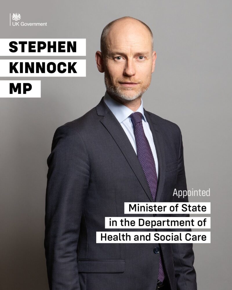 Appointed as Minister of State for Care - Stephen Kinnock - Labour MP ...